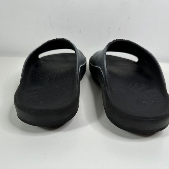 OOFOS Men’s Oofos OOahh Sport Slide Sandal Navy Gray M6-W8. Used Condition - Picture 10 of 14